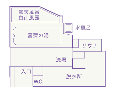 菖蒲の湯MAP